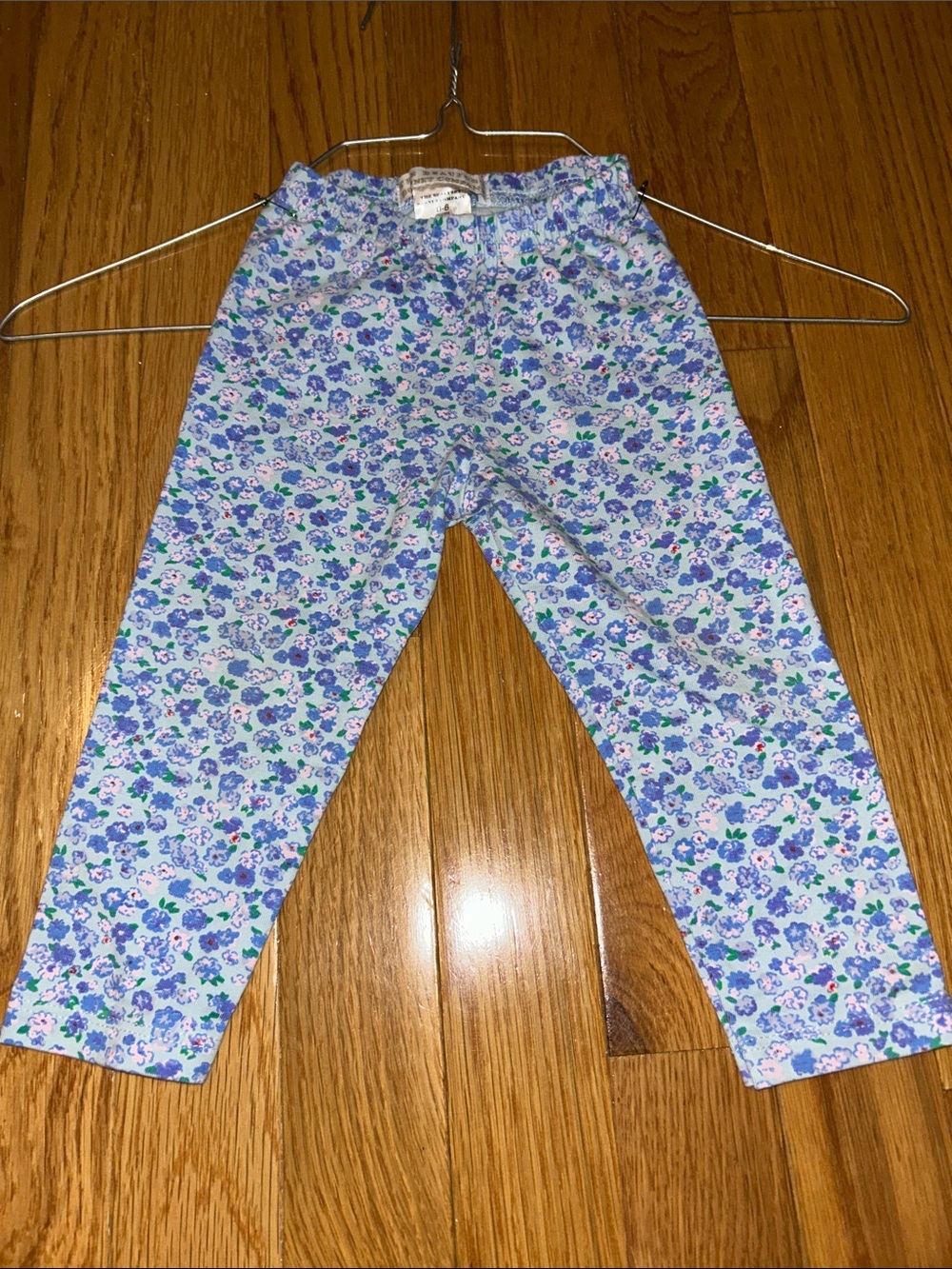 TBBC Girls Floral Leggings - 0/6 Months